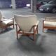 Lot of chairs flesh wing Sven Ivar Dysthe model Rock Royal, Norway