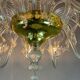 Murano Glass Venetian Chandelier, Colorless, Three Levels of Light