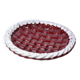 Corbeille en céramique tressée