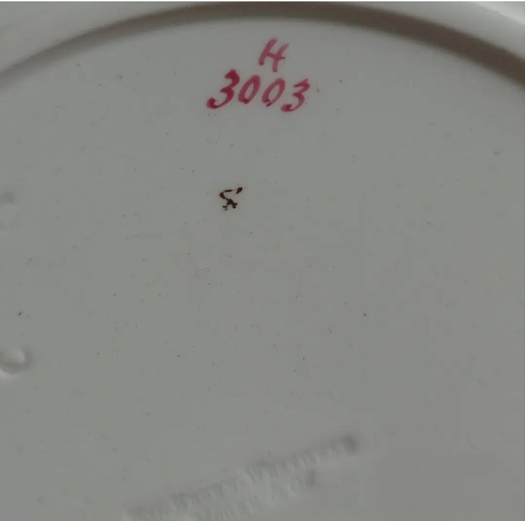 4 assiettes plates Brown-Westhead Moore and Co