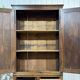 4-door buffet in chestnut from the late 19th century, originating from an old shop.