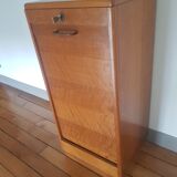 Furniture with a sliding drawer