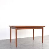 Mid-Century Danish Extendable Teak Dining Table from Rogenstrup Möbelfabrik