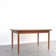 Mid-Century Danish Extendable Teak Dining Table from Rogenstrup Möbelfabrik