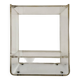 Designer plexiglass bookcase, Les Invisibles Marais International 70's