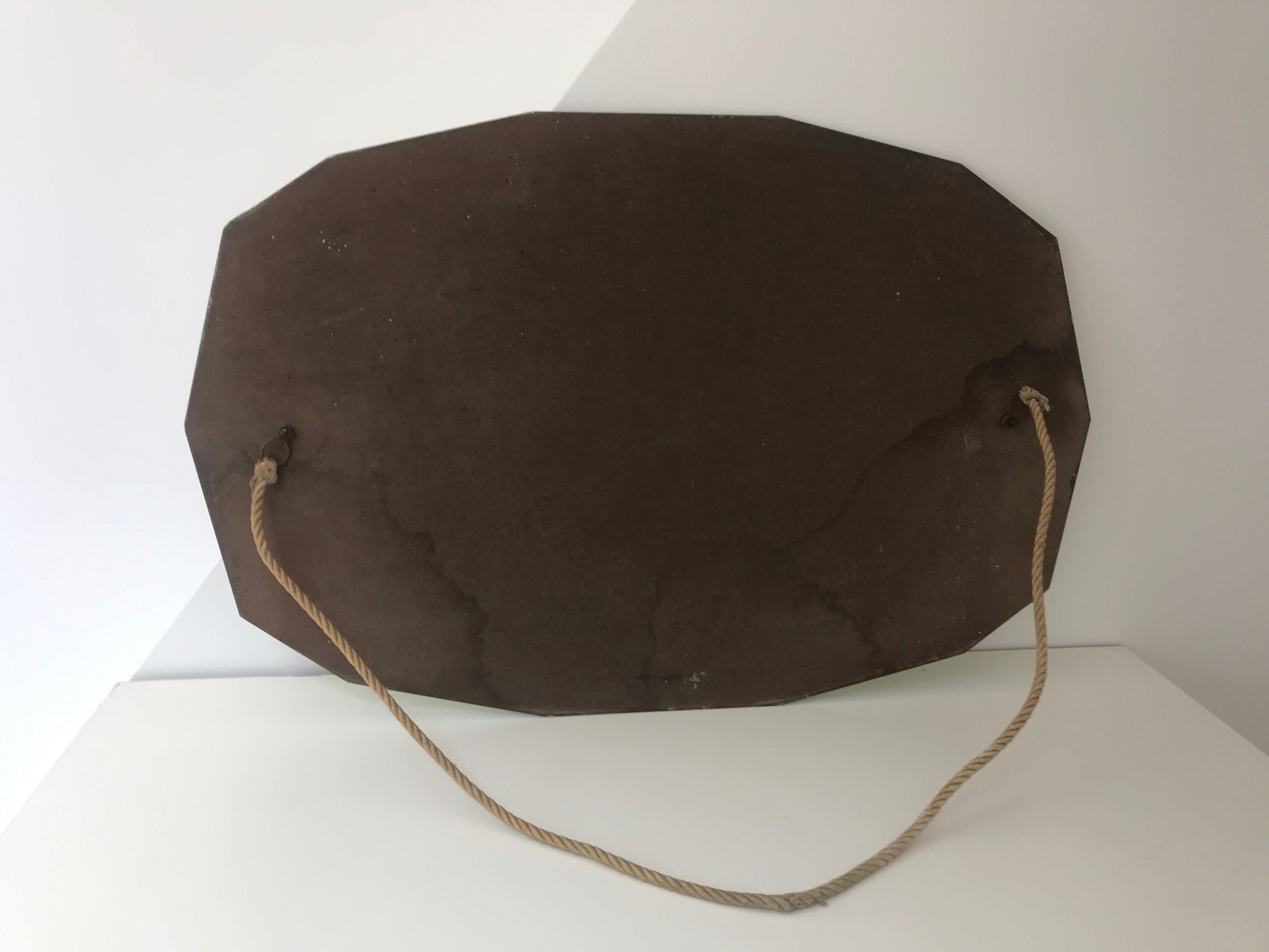 Superb beveled mirror 1940