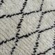 Vintage Beni Ouarain Berber rug
