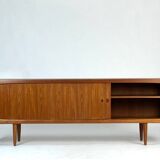Danish Design Teak Sideboard by H.W. Klein for Bramin 1960s Mid-Century