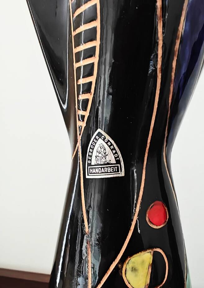 Fish mouth vase Undine - Conradt Brothers