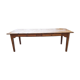 Country farm table in pine , 2 drawers