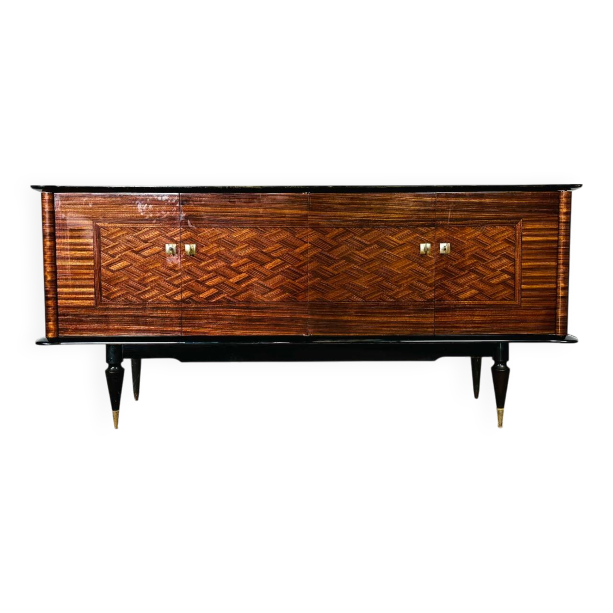 Art Deco buffet in Macassar ebony 1940