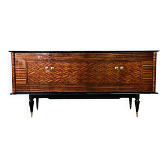 Art Deco sideboard in Macassar ebony, 1940
