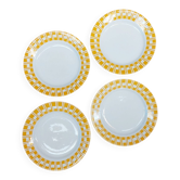 Set of 4 dessert plates Sarreguemines