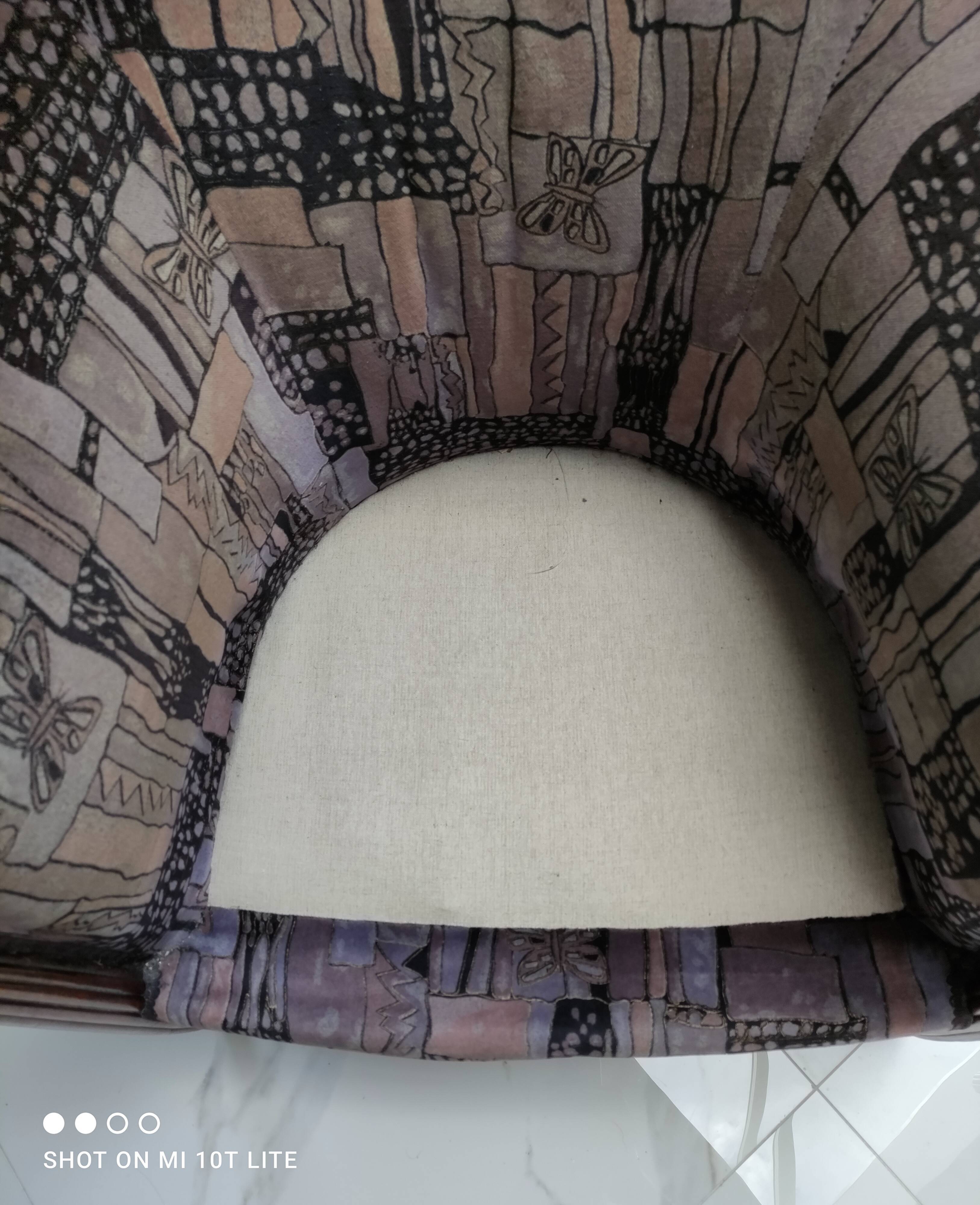 Pair of Art Deco armchairs