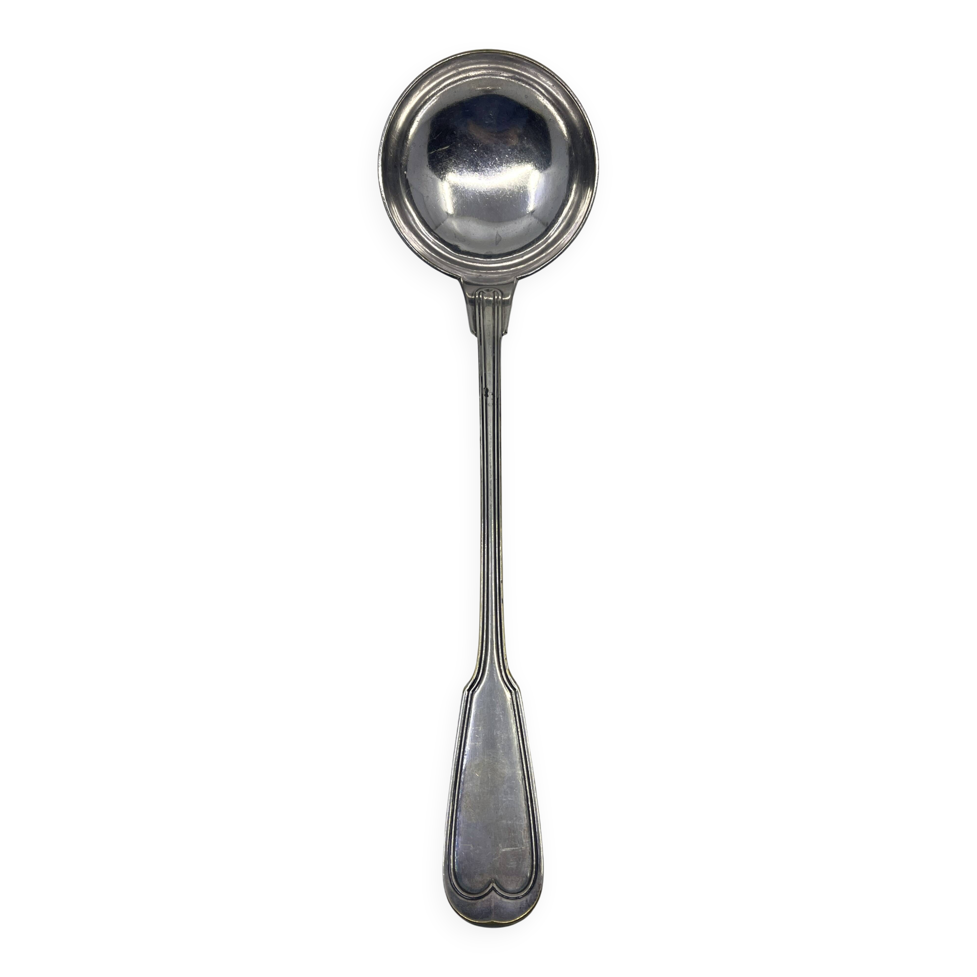 Silver-plated ladle