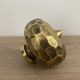 Solid brass entrance door handle