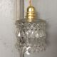 Suspension globe en verre