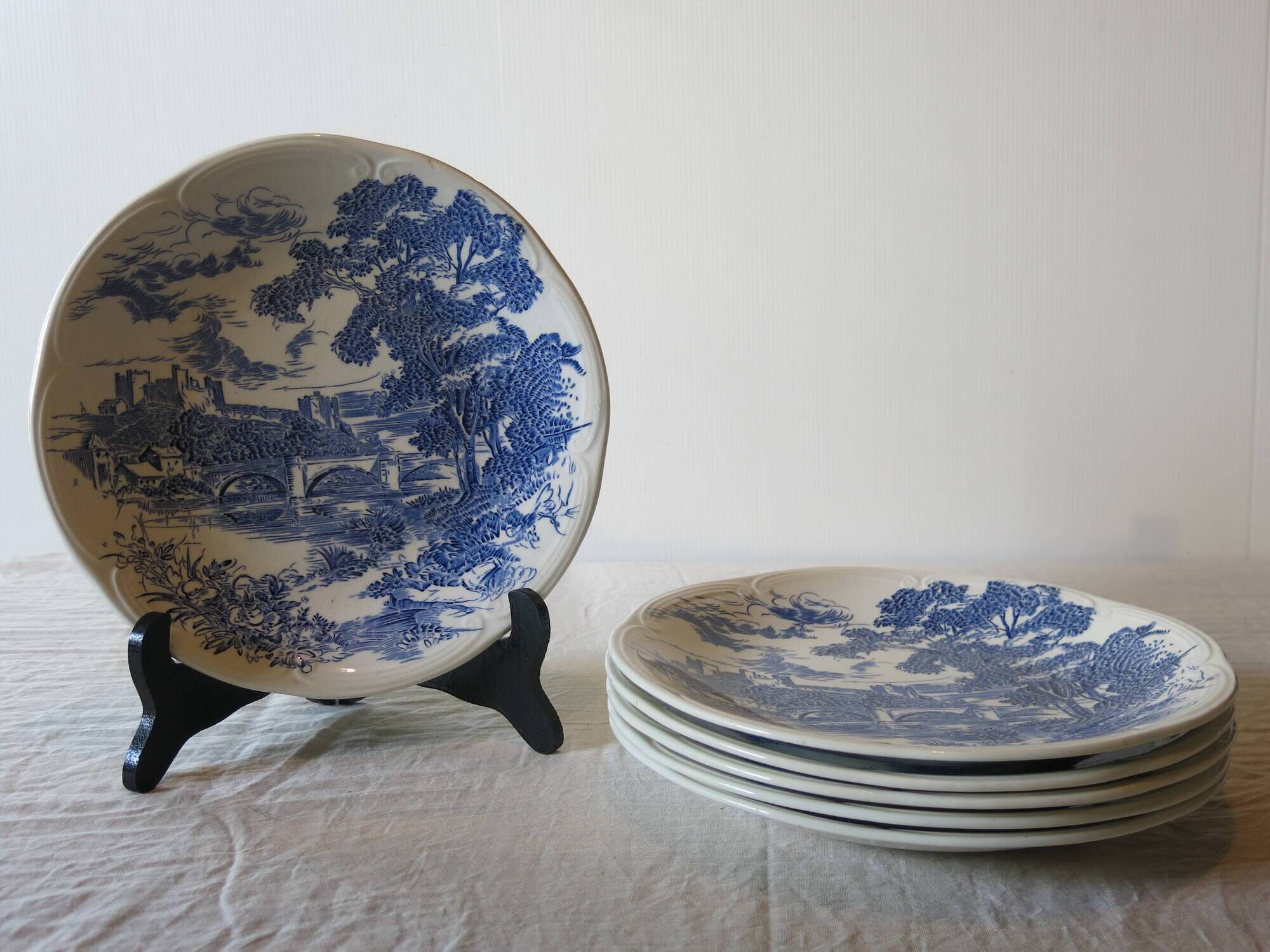 7 flat plates from the gien factory