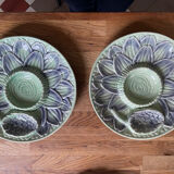2 plates in artichoke slip
