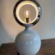 Lamp cerle chrome 70s