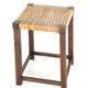Wooden Stool - japandi style -vintage - mid century