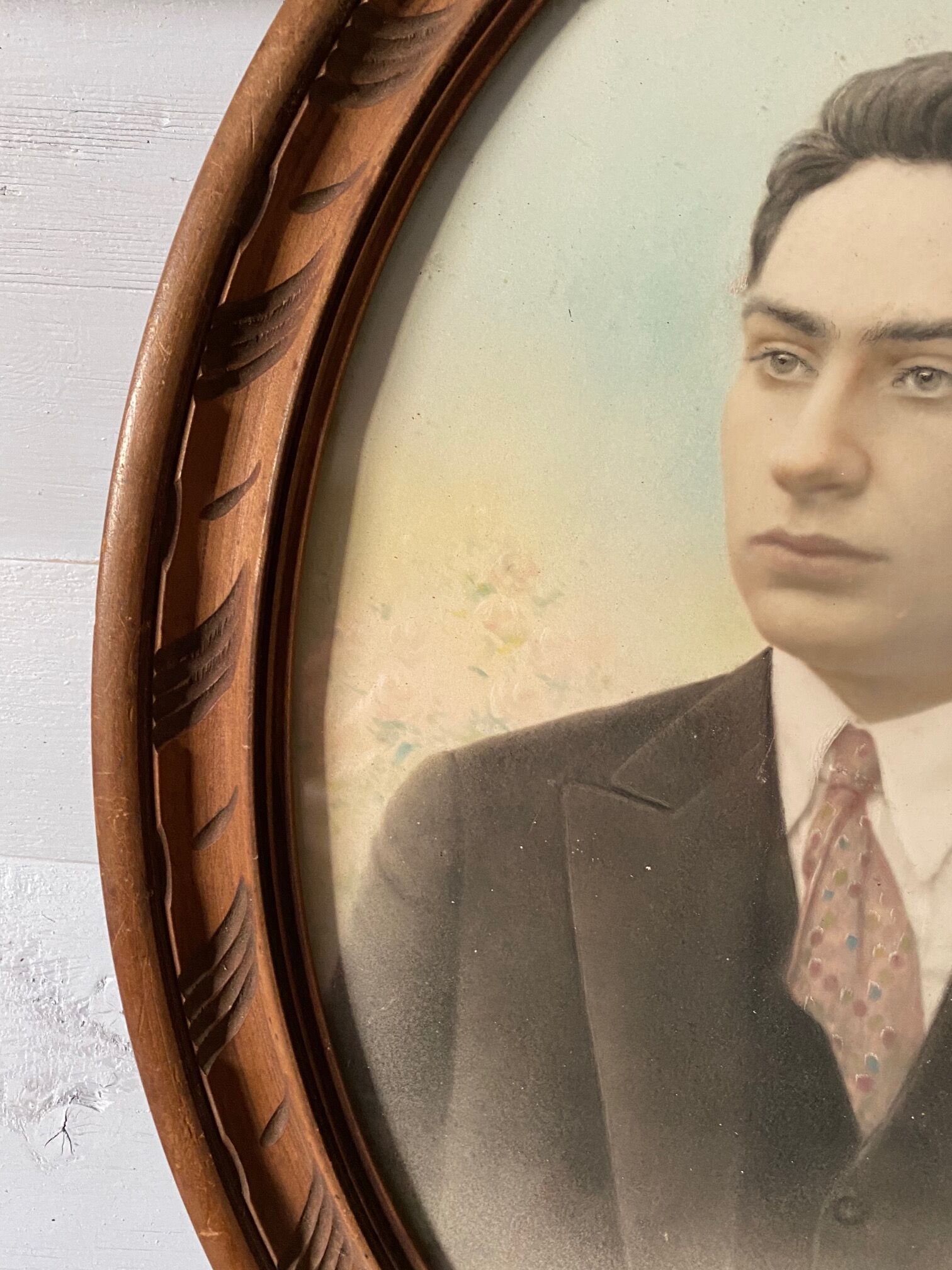 Portrait oval frame 1927