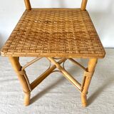Rattan chair 60s-70s