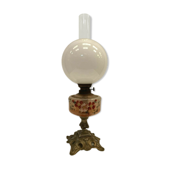 Glass oil lamp 20th century