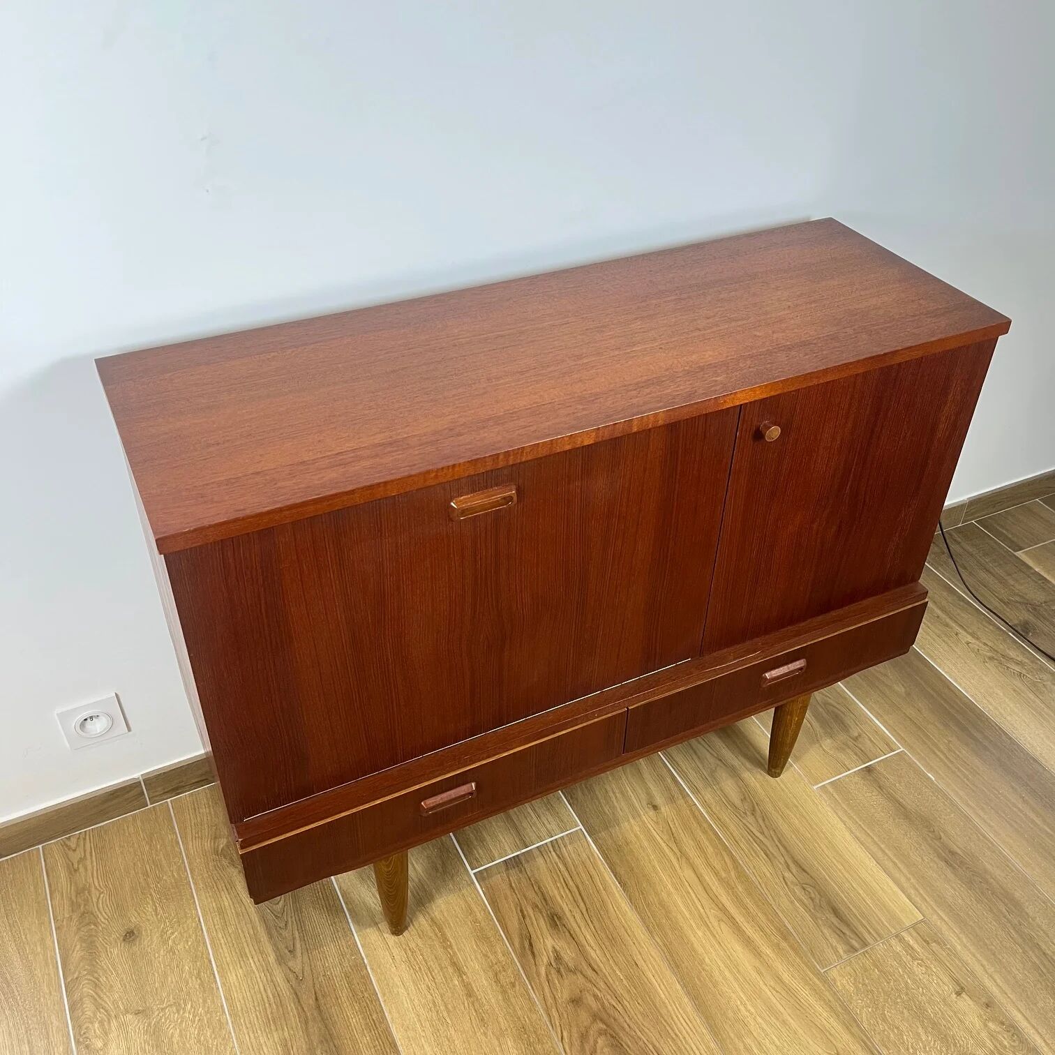 Buffet - Scandinavian bar cabinet, 1960s/70s MCM