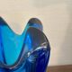 Vintage Cobalt Blue Glass Vase – Edelweiss by J acquin, 1960s