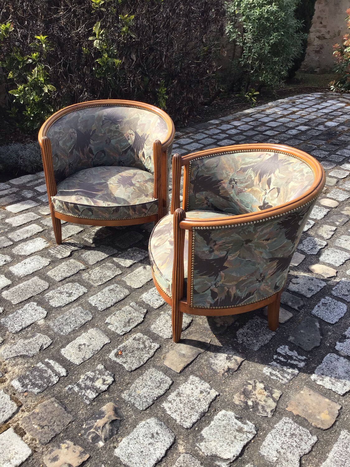 Pair of armchairs