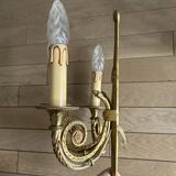 Appliques murales en bronze