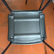 4 leather Twiggy chairs by Gebrüder Thonet
