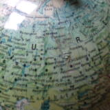 Italian vintage globe