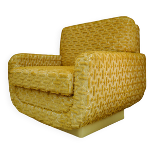 Fauteuil Design laque tissu