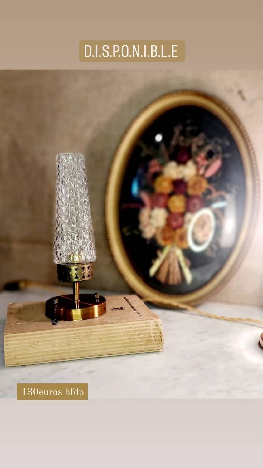 Vintage art deco table lamp