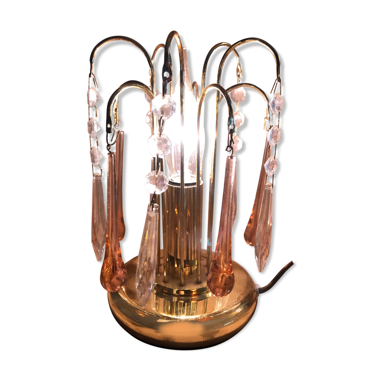 Lamp to lay drops stamps