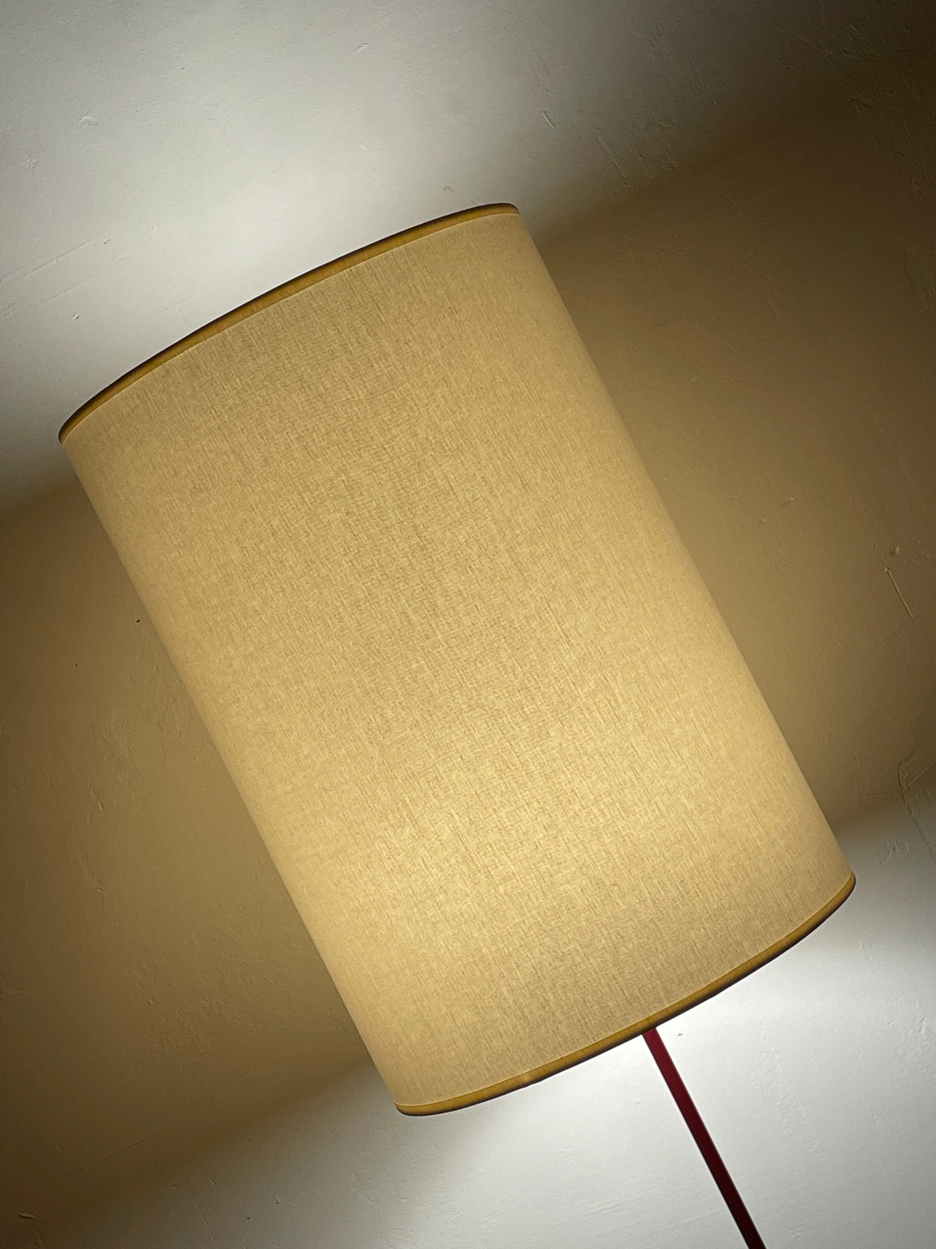 Lampshade with ecru fabric Scandinavian style H37 D25