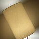 Lampshade with ecru fabric Scandinavian style H37 D25