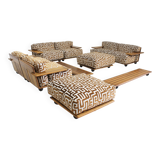 Pianura sofa set by Mario Bellini for Cassina, 1970s, Set of 10