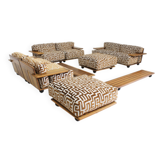 Ensemble de canapés Pianura de Mario Bellini pour Cassina, années 1970, lot de 10