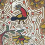 Screen painted by Albert Bergevin