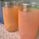 Vintage orangeade granite glasses 40'/50's