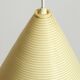 Beautiful original large 1960s Heifetz Rotaflex pendant lamp in a drop shap