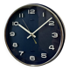 Vintage Blue Bakelite Electric Wall Clock from Metamec, 1970s