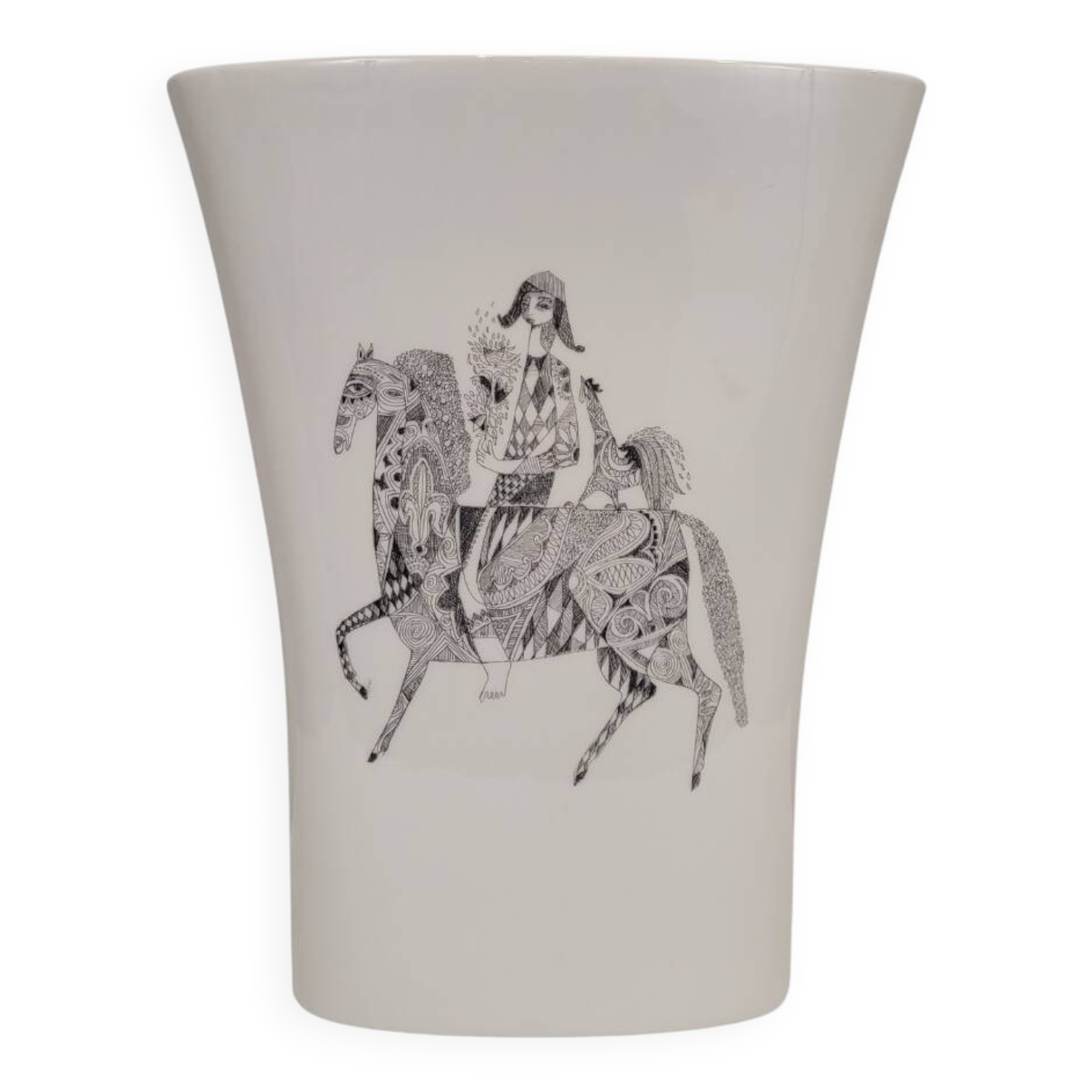 Jarrón design Cuno Fischer by Rosenthal, Studio Linie, s. XX – Germany