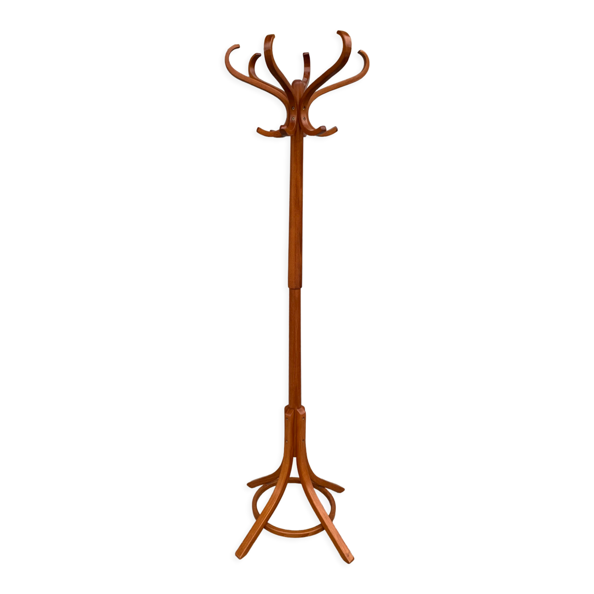 Old Baumann parrot coat rack