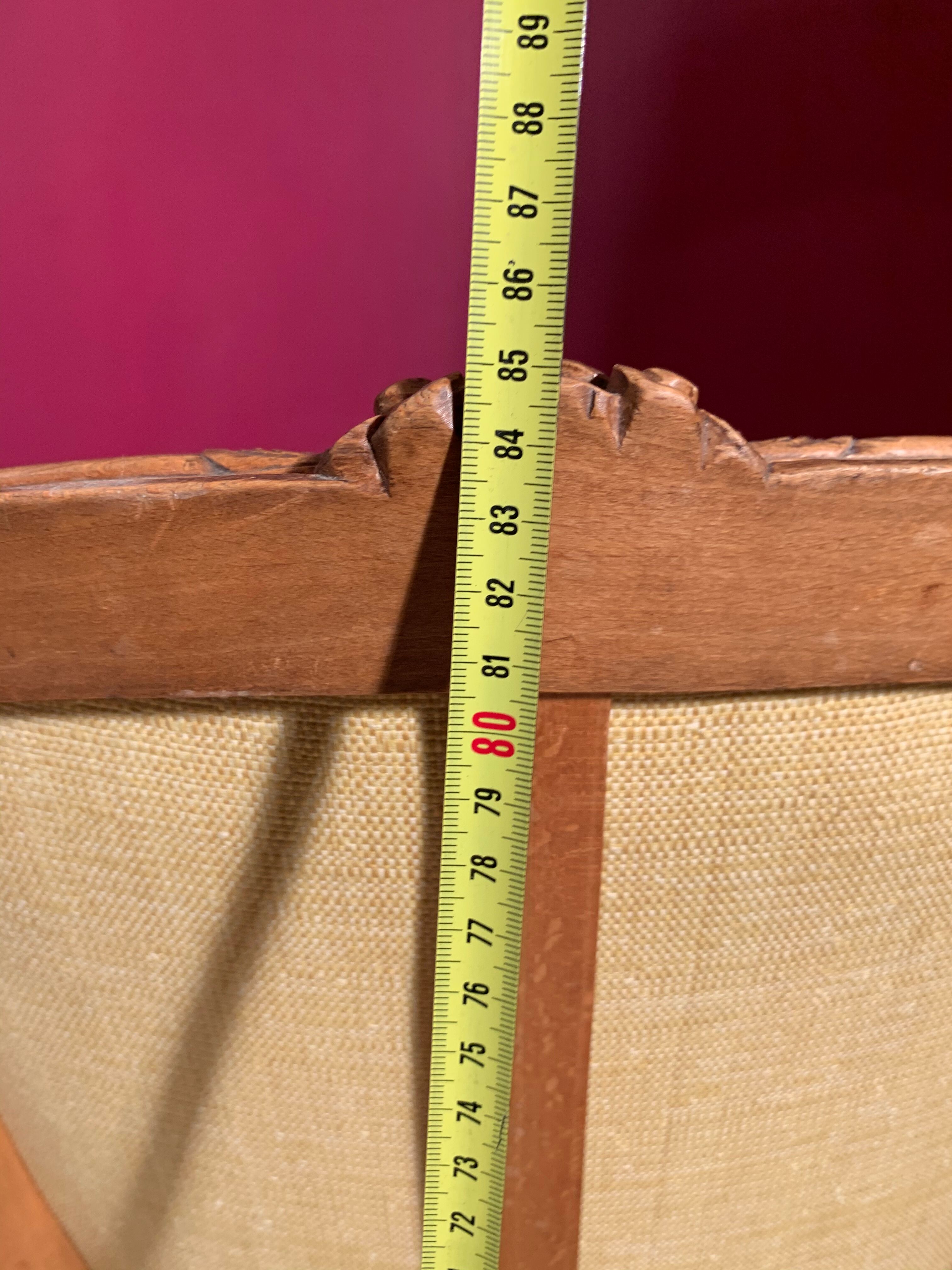 Pair baroque armchairs