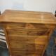 Louis Philippe style chiffonnier in walnut