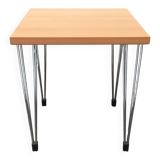 Vintage side table with hairpin legs from Denmark by Pin Age.